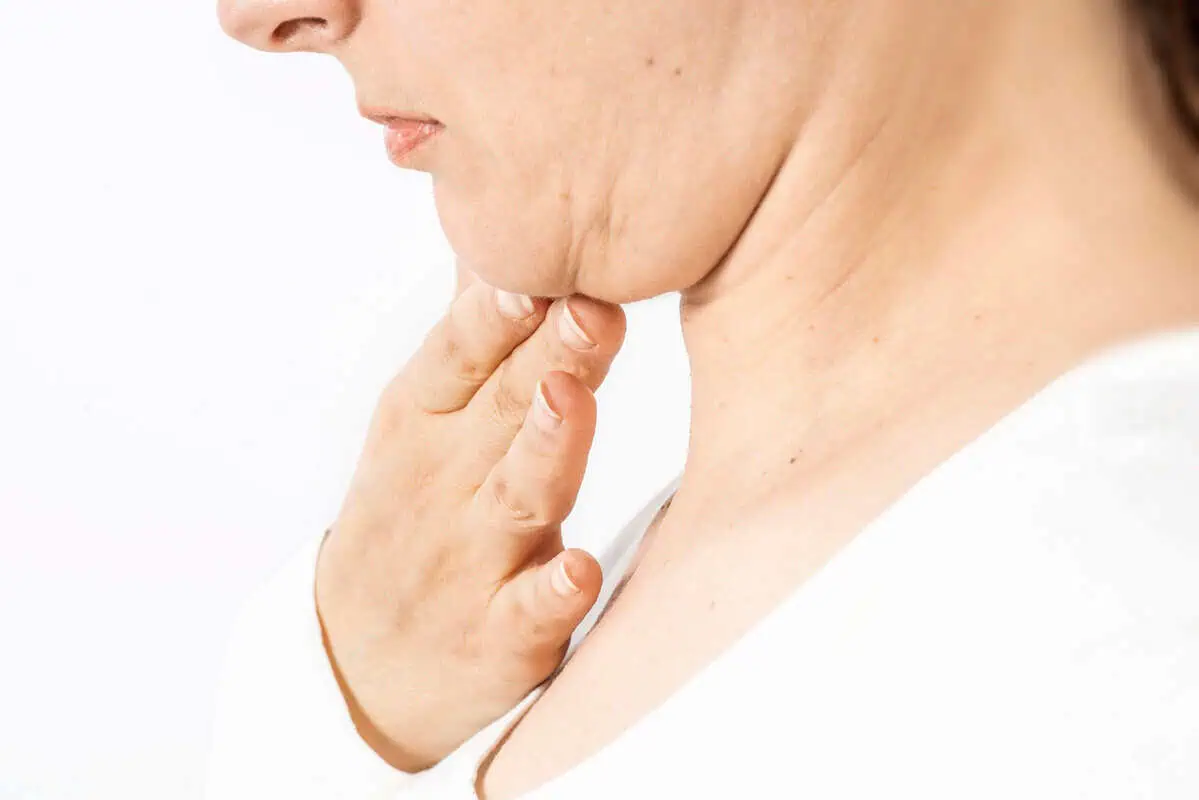 Layton Aesthetic Plastic Surgery early facial aging around the jawline and neck in Houston, TX